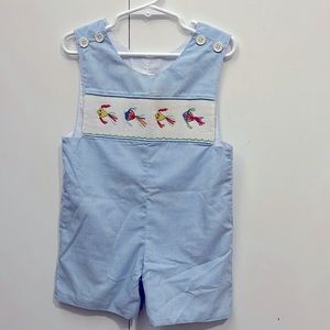 Boys Smocked Jon Jon Shortall